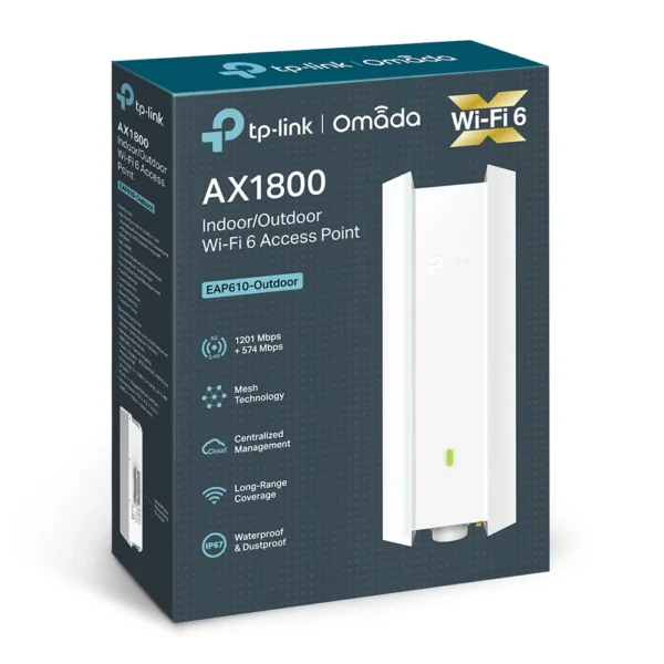 TP-Link EAP610-Outdoor AX1800 WiFi 6 Access Point