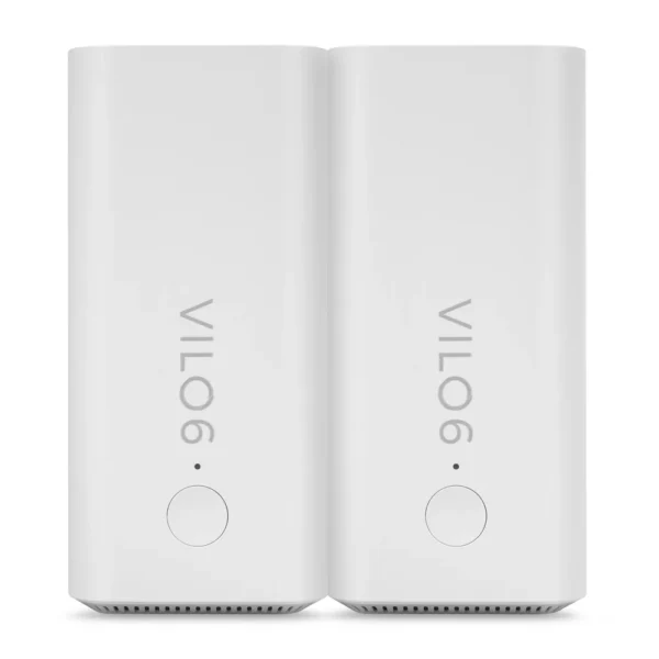 Vilo 6 Dual-Band Mesh Wi-Fi System – 2-Pack for Seamless Home Coverage