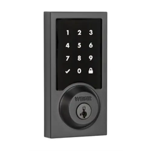 Weiser SmartCode 10 Iron: Exclusive Z-Wave Touchscreen Smart Lock